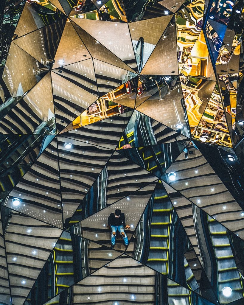 architecture, building, infrastructure, mirror, reflection, light