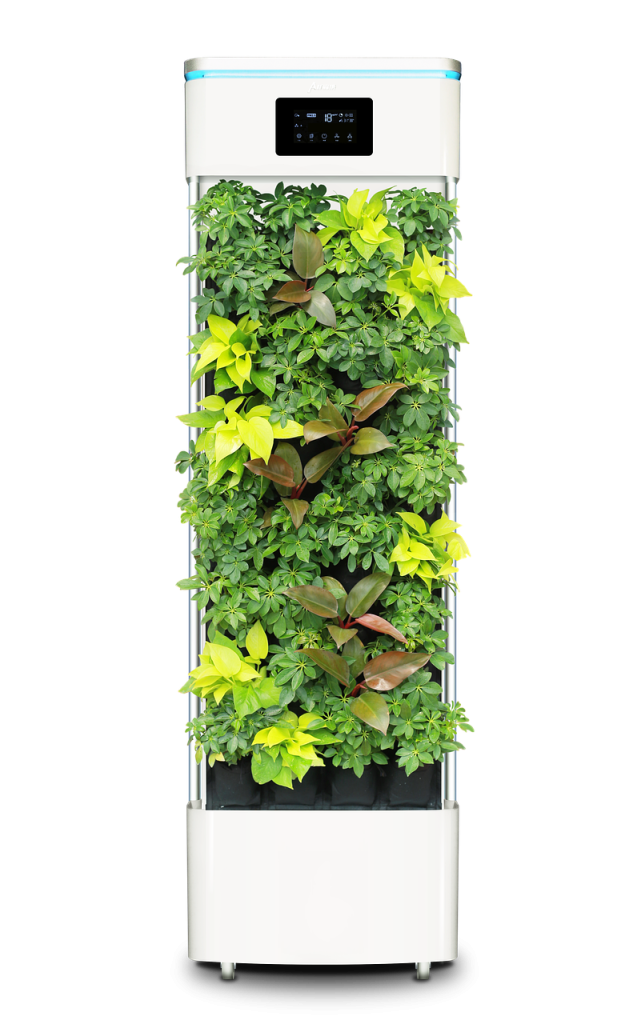 smart plant purifier, nature, air purifier, plant